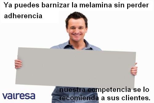 Imprimación adherente para melamina - Valresa.com